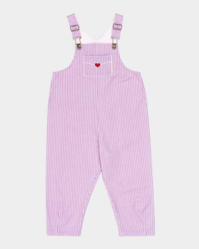Rosie H-W x Girl's Love Letter Overalls, Size 12M-4